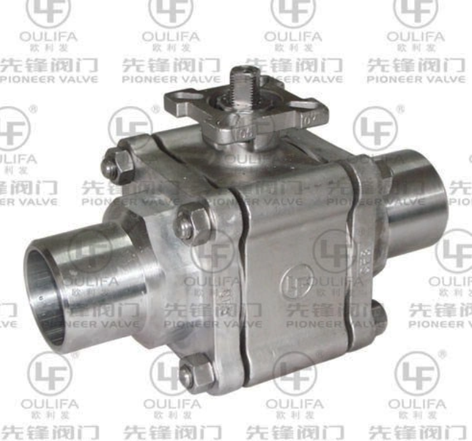 2000PSI stumpfgeschwei&szlig;te Kugelhahn-&Ouml;l- und Gasleitungen