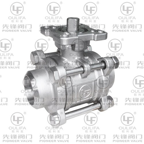1000PSI Schweißkugelhahn PQ61F