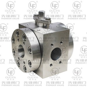 Hochdruck-3-Wege-Kugelhahn Q44PEEK-3000PSI